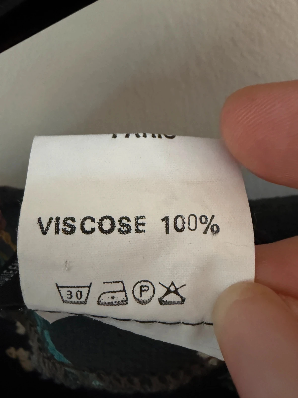 Chemise vintage Charles Edouard Paris 100 % viscosa – Fabricado en Francia – T. 38 – photo 5